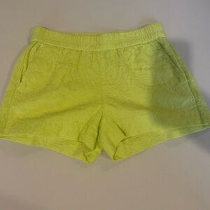 J. Crew Lime Green Women's Shorts